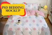 3D Bed Mockup PSD, an Advertising Mockup by Aban's World (Thumbnail 3 of 3)