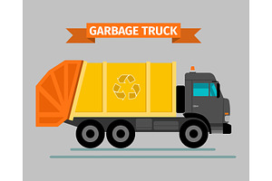 Urban Sanitary Vehicle Garbage Truck