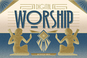 Decondol Art Deco Typeface, a Sans Serif Font by alit design (Thumbnail 7 of 17)