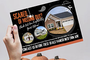 Real Estate Halloween Postcards, a Card Template by CreativeVinesStore (Thumbnail 3 of 7)
