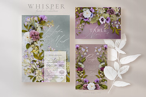 Whisper Floral Art Collection