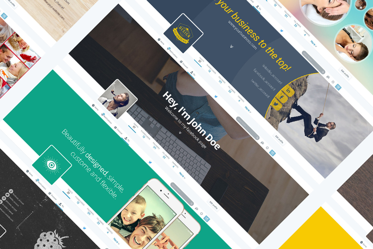 11 Smart Twitter Cover Photo, a Templates & Theme by Pixel Strawberry (Photo 5 of 5)