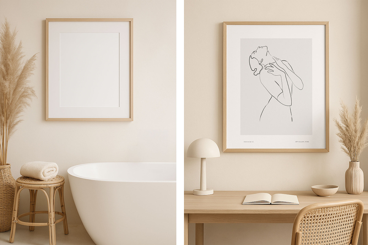 Frame Mockup Scene Collection, a Household Mockup by Ruben Stom (Photo 9 of 10)
