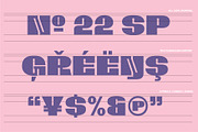 SP GREENS Font Display, a Sans Serif Font by Sup.Port Studio (Thumbnail 8 of 13)