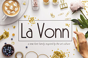 La Vonn, a Sans Serif Font by Heroglyphs Studio (Thumbnail 1 of 5)