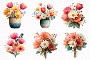 Whimsical Spring Clipart, an Illustration by DreamArtGraphic (Thumbnail 8 of 8)