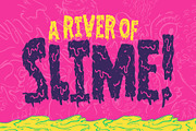 Filthy Creation Retro Slime Font, a Font by Wingsart Studio (Thumbnail 7 of 10)