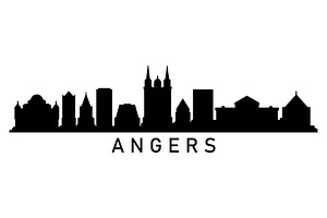 Skyline angers, an Illustration by Mark1987