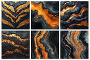 Tiger Glitter Ink Textures, an Illustration by RobertsArt (Thumbnail 5 of 5)