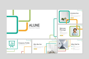 Alune Power Point Template