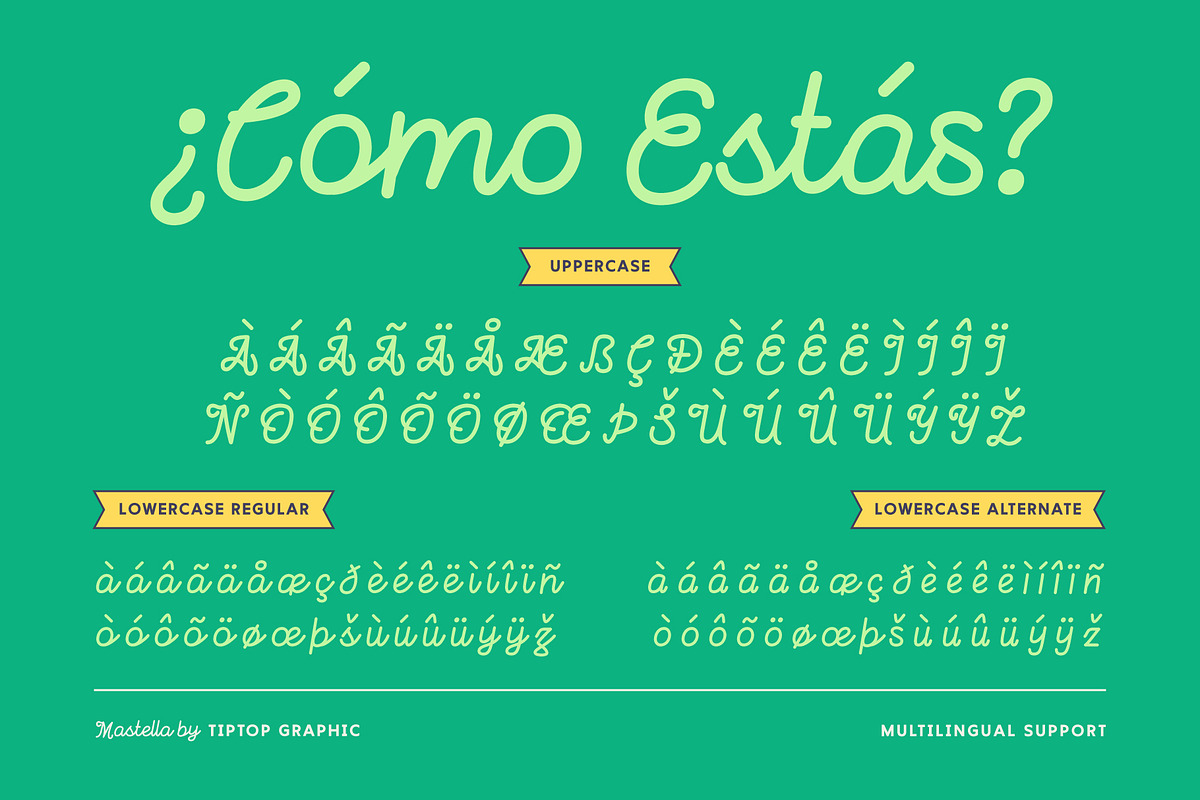 Mastella - Casual Script Font, a Script Font by Tiptop Graphic (Photo 7 of 10)