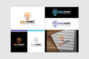 Set of Idea point logo designs, a Branding & Logo Template by Lucky Creative (Thumbnail 5 of 5)