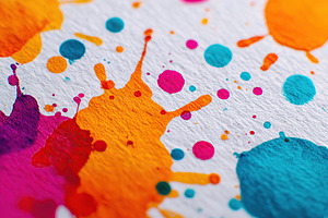 Vibrant watercolor splash texture with bold colors and dynamic patterns, a Background Photo by AlyaAnd