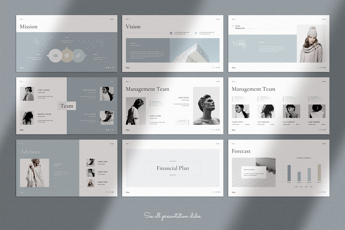 Business Plan PowerPoint Template, a Presentation Template by TemplatesForest (Photo 7 of 10)