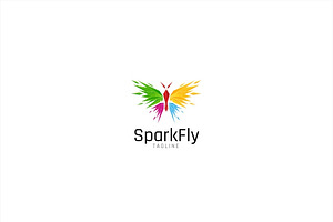 Spark Butterfly Logo