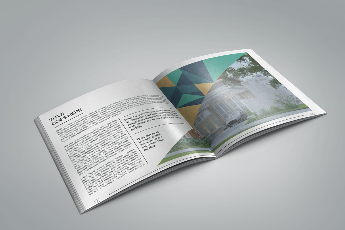 Architecture Brochure Template, a Brochure Template by retrographix (Photo 7 of 10)