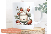 Strawberry Clipart Berry Firth Birth, a Decorative Illustration by Nicole Branger Art (Thumbnail 18 of 26)
