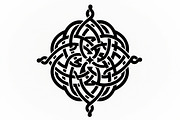 Celtic Knot Tattoo Silhouette Set, an Illustration by BIPLOB EXPERT (Thumbnail 4 of 9)