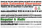 Tabardo font + bonus, a Sans Serif Font by deFharo (Thumbnail 2 of 6)