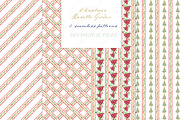 Christmas Rosette Garden Preppy, a Graphic by LABFcreations (Thumbnail 2 of 4)