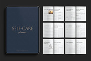 Self-Care Planner Template, a Brochure Template by E-Type (Thumbnail 1 of 7)