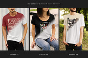 Urban T-Shirt Mockups, a Shirt Mockup by Indieground Design Inc. (Thumbnail 4 of 6)