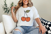 Trendy Cherry Retro Aesthetic, an Illustration by SharpMarketplace (Thumbnail 6 of 9)
