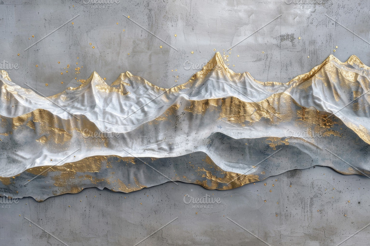 27 Landscapes on a concrete wall, an Arts & Entertainment Photo by Handmadefont (Photo 23 of 28)