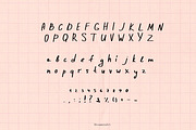 INKLINE - Handwritten Letters Font, a Handwritten Font by DreamoraArt (Thumbnail 3 of 5)