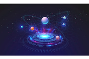 Abstract Futuristic Template, a Technology Illustration by Andrew_Derr (Thumbnail 1 of 12)