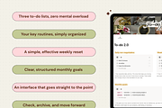 To-do 2.0 - Notion template, an App Template by Iasan Design (Thumbnail 3 of 6)