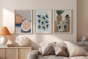 Eclectic Gallery - Wall Art Prints, a Background Graphic by Watercolor_Ma (Thumbnail 6 of 9)