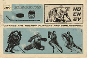 Retro hockey, an Illustration by Retro Machine (Thumbnail 2 of 7)