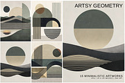 Artsy Geometry, a Decorative Illustration by Digital Art Creations (Thumbnail 4 of 8)