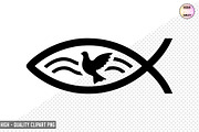 Christian Fish Vector Art Bundle, a Graphic by crative8112 (Thumbnail 2 of 3)