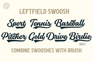 Leftfield Script, Sans & Serif