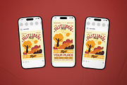 Autumn Party Event Flyer Set, a Flyer Template by The Good Store (Thumbnail 2 of 2)