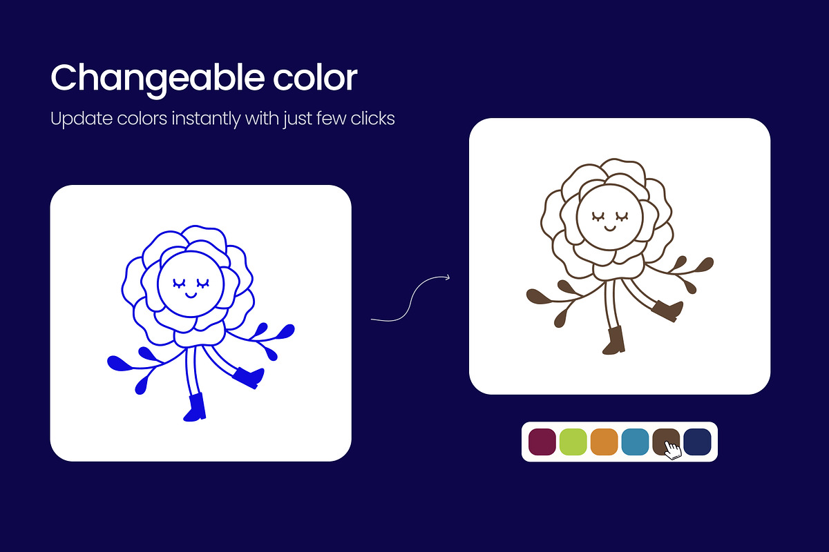 95 Flower Doodles Hand-drawn Icons, an Outline Icon by Prosymbols (Photo 7 of 11)