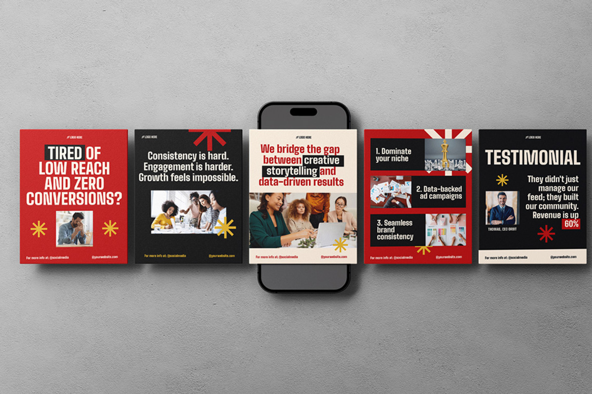 Bold Digital Agency Social Media, a Social Media Template by Jiwstudio (Photo 5 of 5)