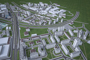 Residential and Industrial UrbanArea, an Architecture 3D Model by 3DNUTS (Thumbnail 5 of 21)