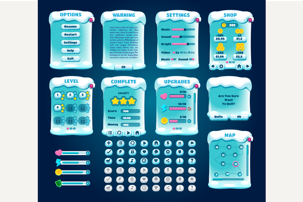 Graphical User Interface, a Graphic by Shanvood art