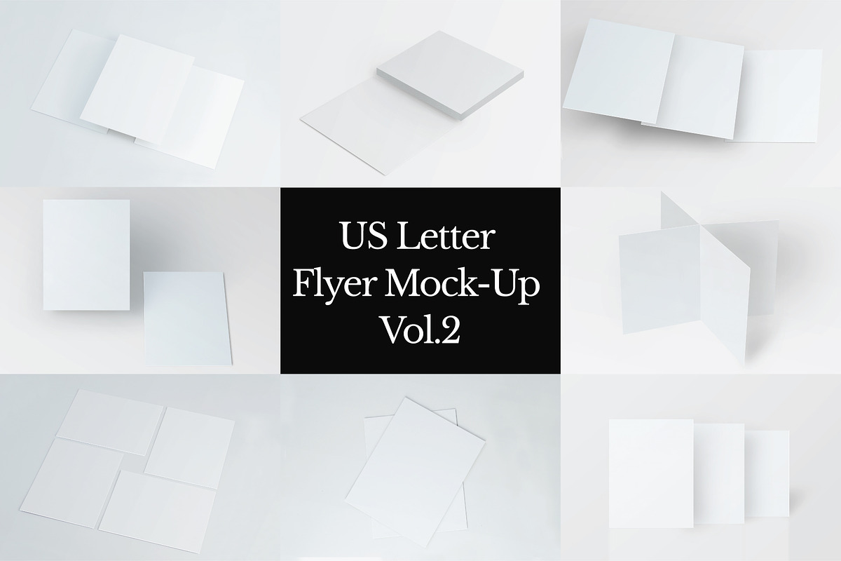 US Letter Flyer Mock-Up, a Print Template by Mockstore (Photo 10 of 10)