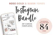 Canva Template Blush Bundle, a Social Media Template by Nancy Ingersoll (Thumbnail 1 of 8)