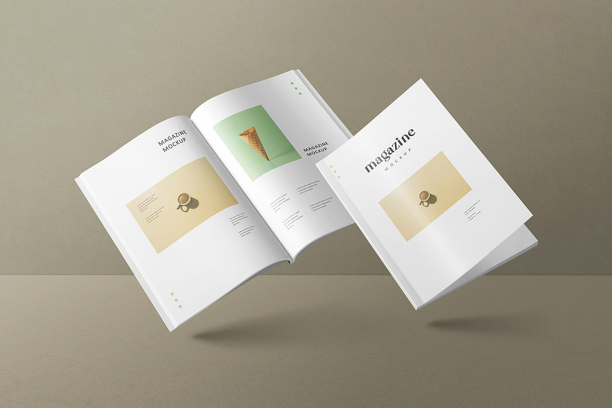 Magazine Mockup, a Product Mockup by DesignNeutrons (Photo 3 of 4)