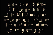 Yograde Gothic – Modern Blackletter, a Blackletter Font by Randi Irvan | Rvandtype (Thumbnail 11 of 11)