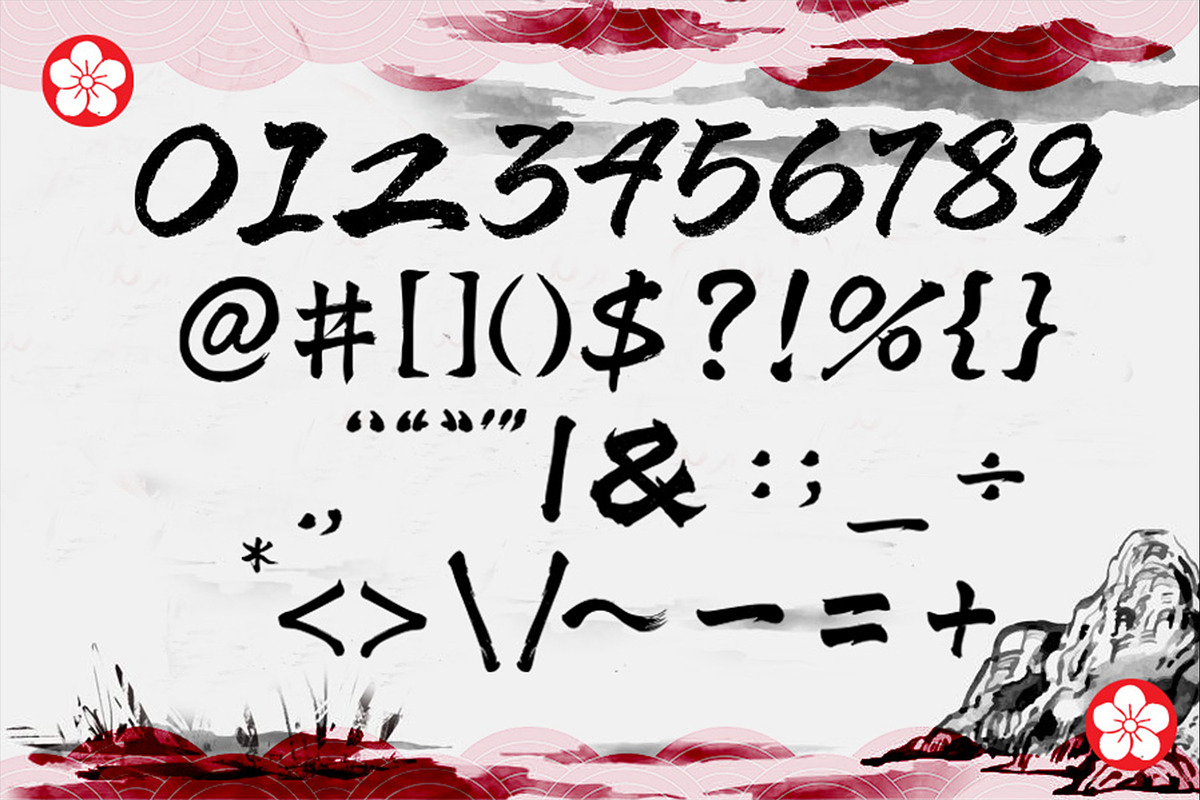 Sofude Japan Brush Font, a Script Font by Art StoreID (Photo 5 of 12)