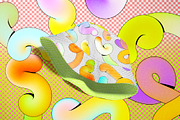 Postmodern Squiggle Vector Clipart, an Object Graphic by angelainthefields (Thumbnail 9 of 12)