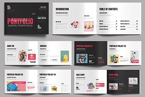 Creative Professional Portfolio, a Brochure Template by MightyDesign