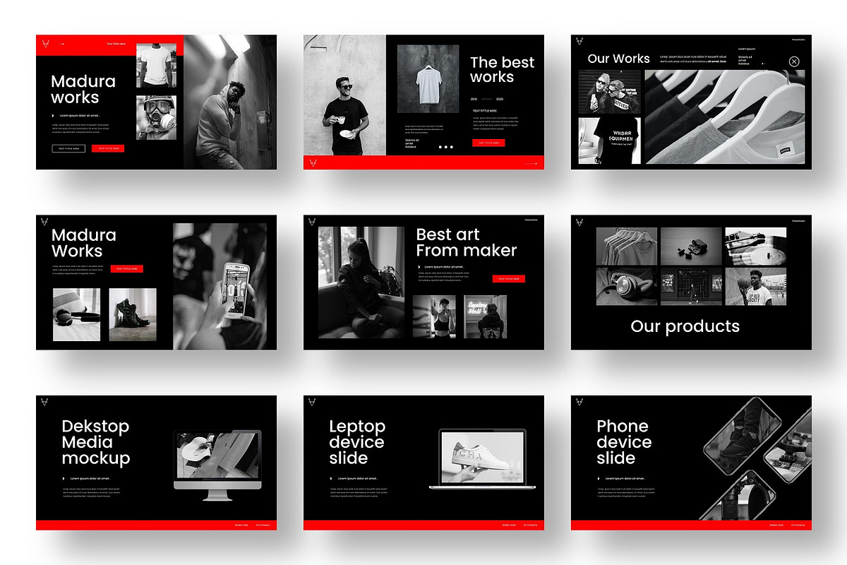 Madura - Business Google Slide, a Presentation Template by Dens Creative Studio (Photo 4 of 6)