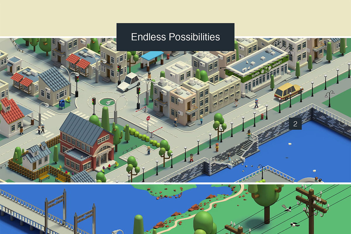 Ultimate 3D Map Creator - Mapita, an Illustration by Graphic Pear